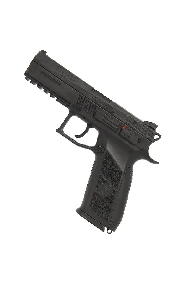 ASG CZ P09 Airsoft GBB Gas Blowback Full Metal Pistol Black Aventure