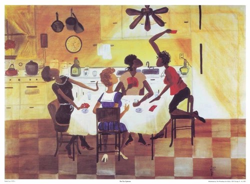 Six No Uptown 21x29 print Annie Lee It's A Black