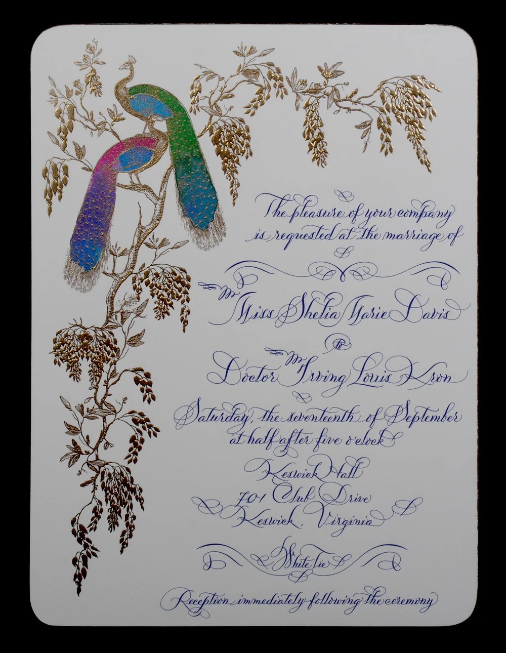 Bespoke Stationery Bernard Maisner