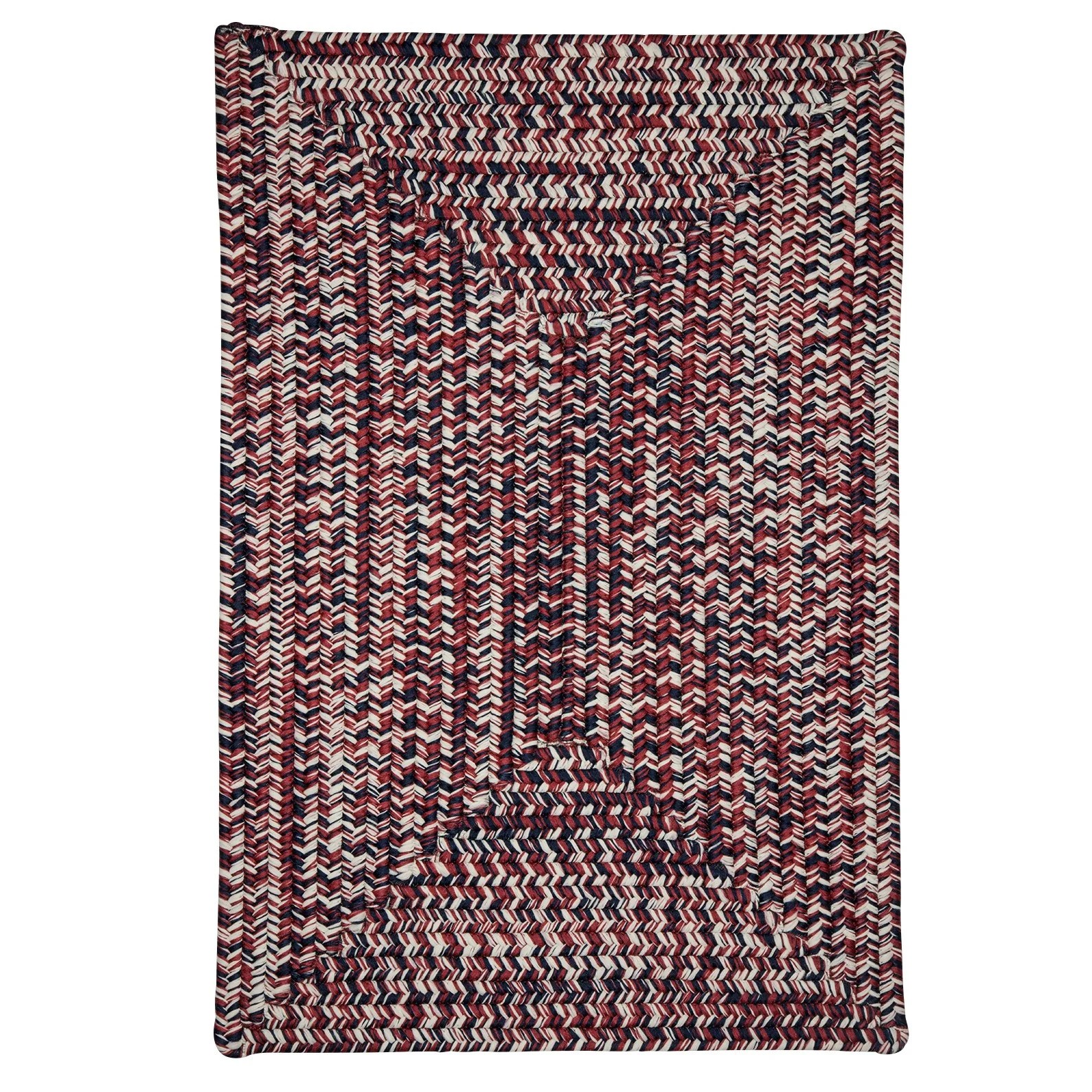 Colonial Mills Corsica CC29 Patriotic Indoor/Outdoor Area Rug RugMethod