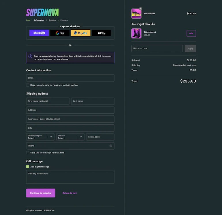 Customize Shopify Checkout With Checkout UI Extensions (2023) Shopify