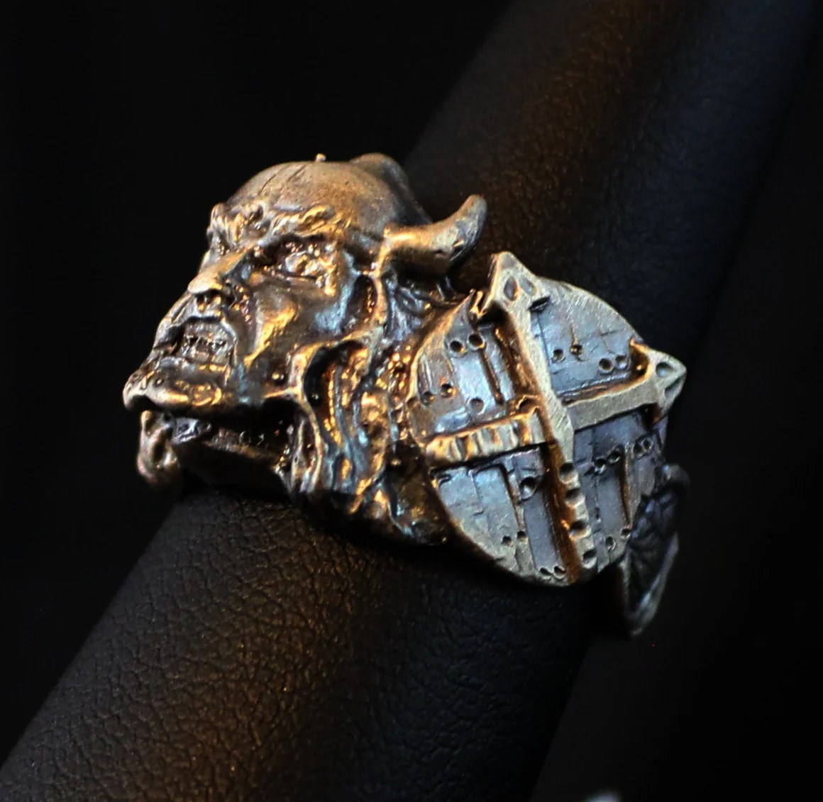 UNTIL DEATH, INC. "Viking" .925 Heavy Sterling Silver Biker RingUDINC