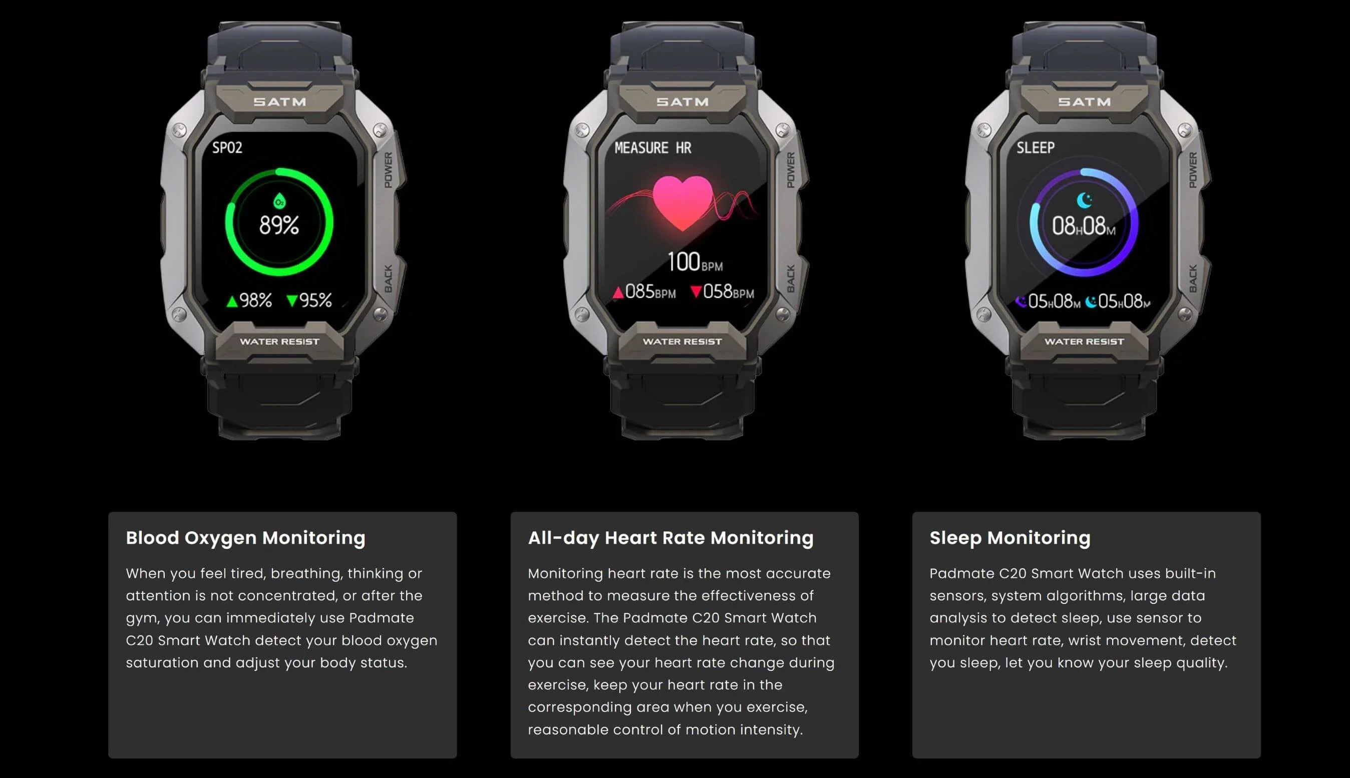 C20 Pro Bluetooth Calling Smartwatch