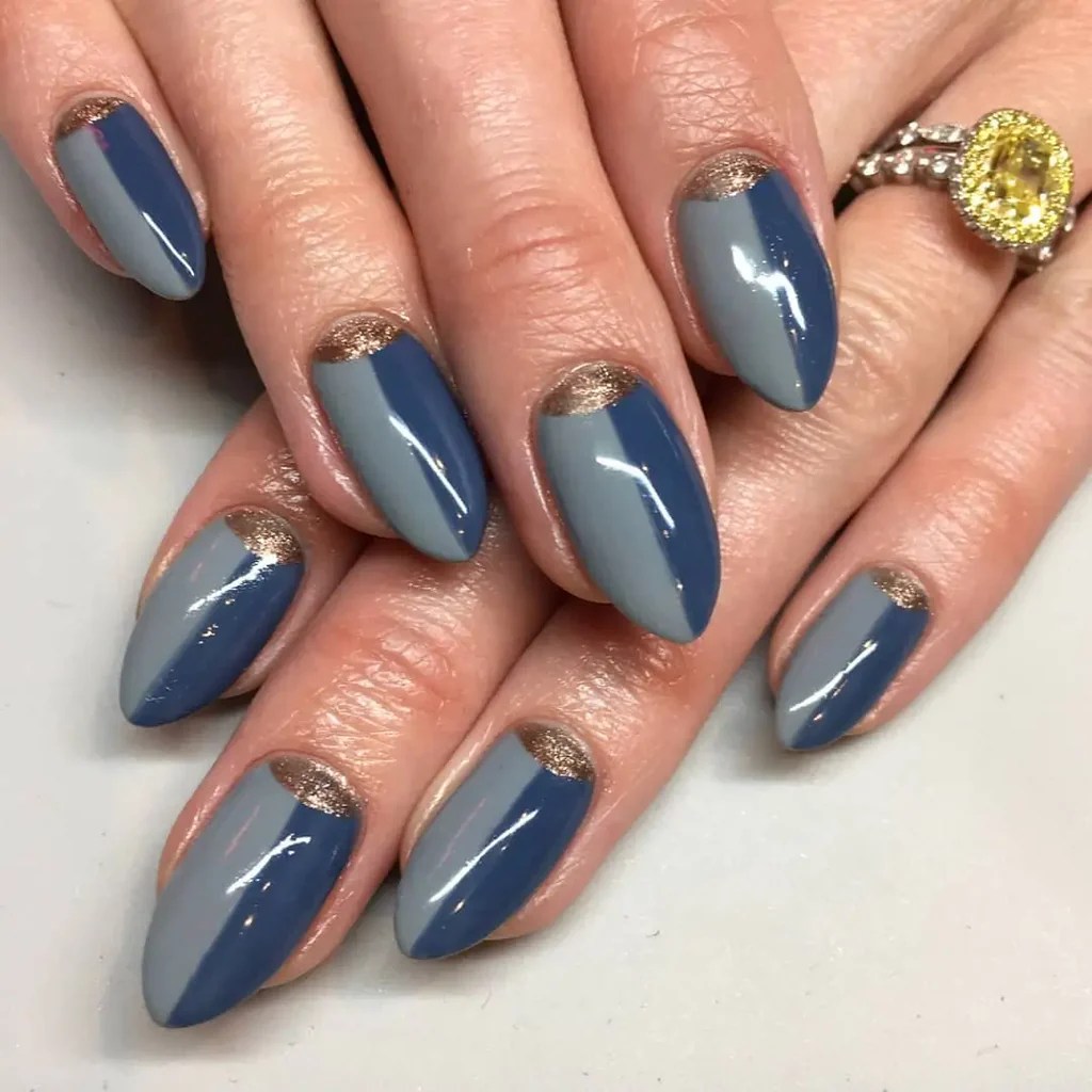 30 Best Two Color Nail Design Ideas You Should Check