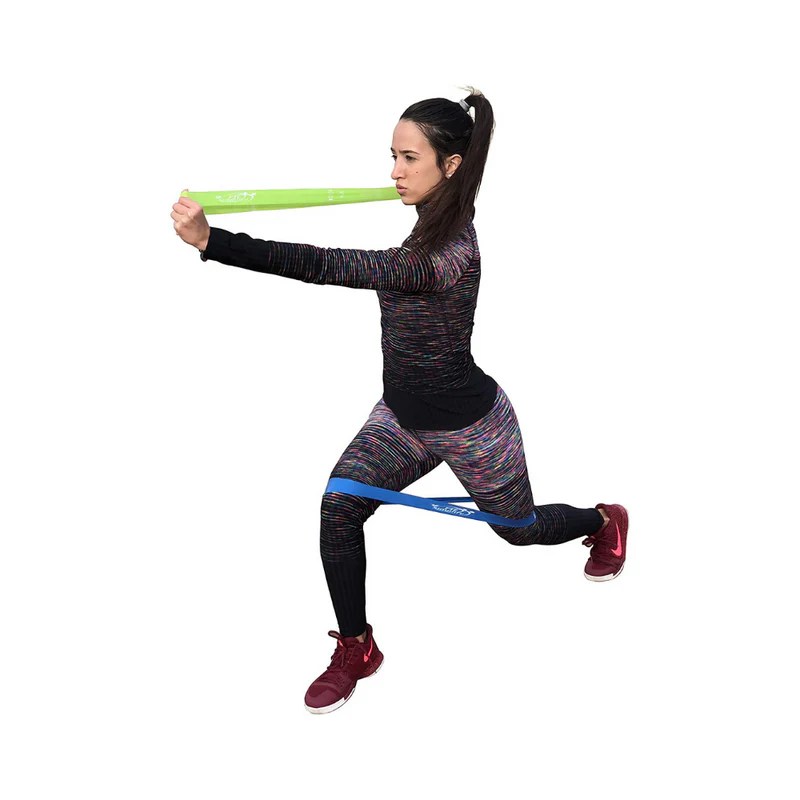 Fit Simplify Resistance Loop Exercise Bands With Instruction Guide And