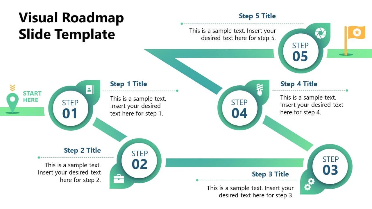 70+ Best Free Roadmap PowerPoint Infographic Templates Infografolio