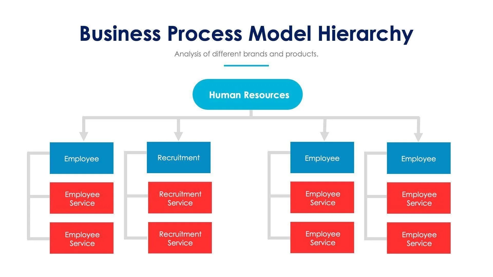 Business Process Model Hierarchy Slide Infographic Template S11192116