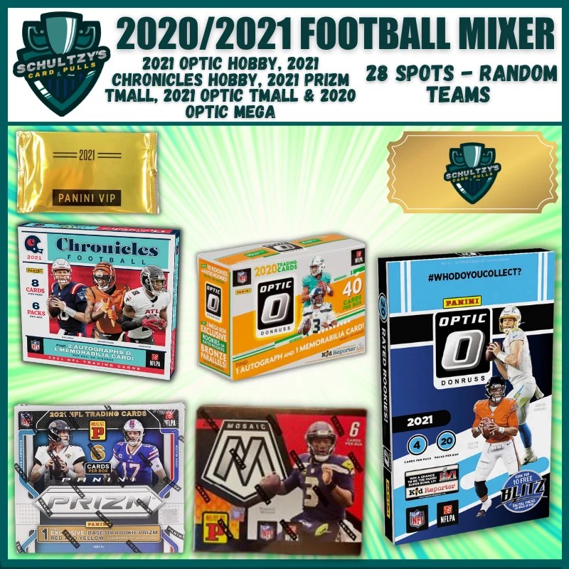 SCP 49 2020/2021 Football Mixer *LIVE On YouTube Sunday 8/21/22* (G Schultzyscardpulls