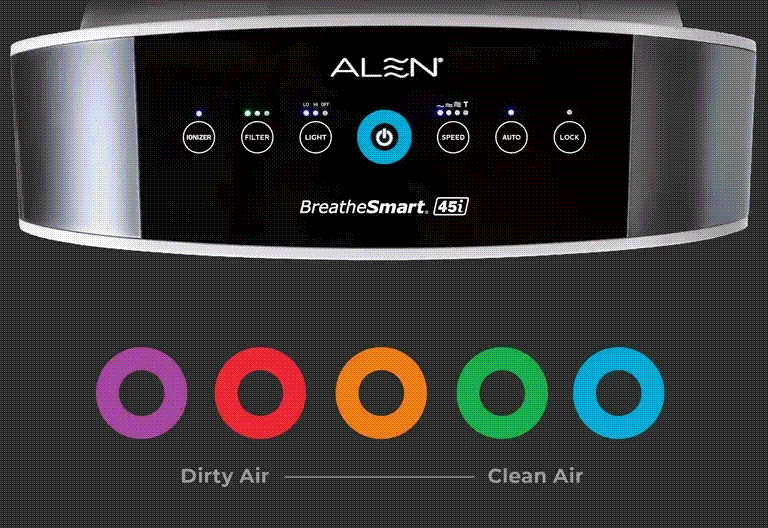 Alen BreatheSmart 45i HEPA Air Purifier Alen Air Purifiers