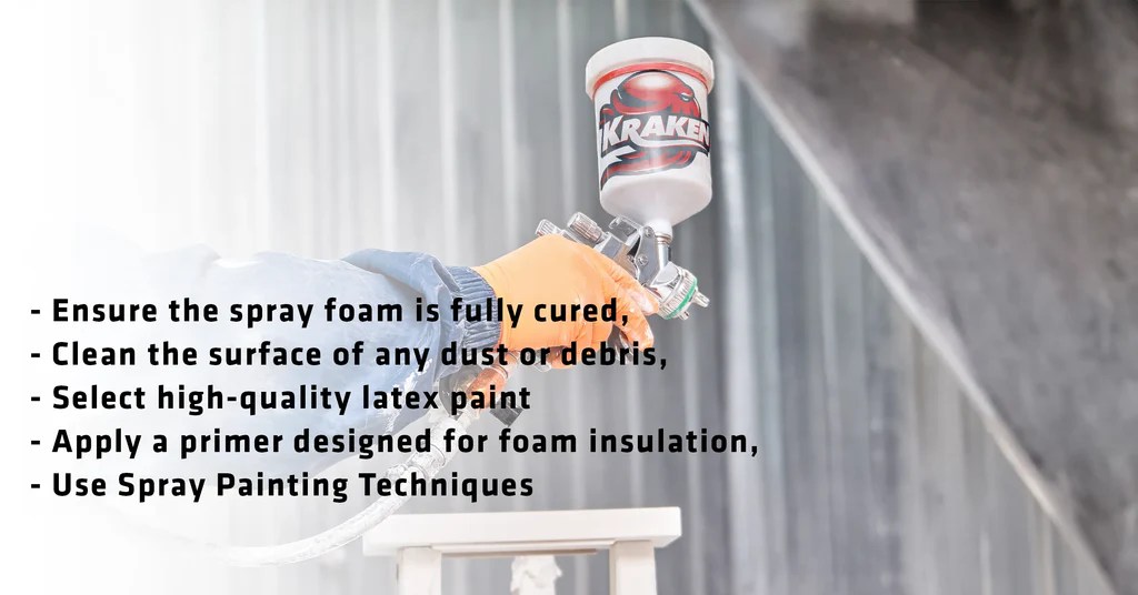 Can You Paint Spray Foam Insulation?
