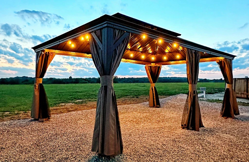Hard vs Soft Top Gazebos The Best Outdoor Shelter Choice