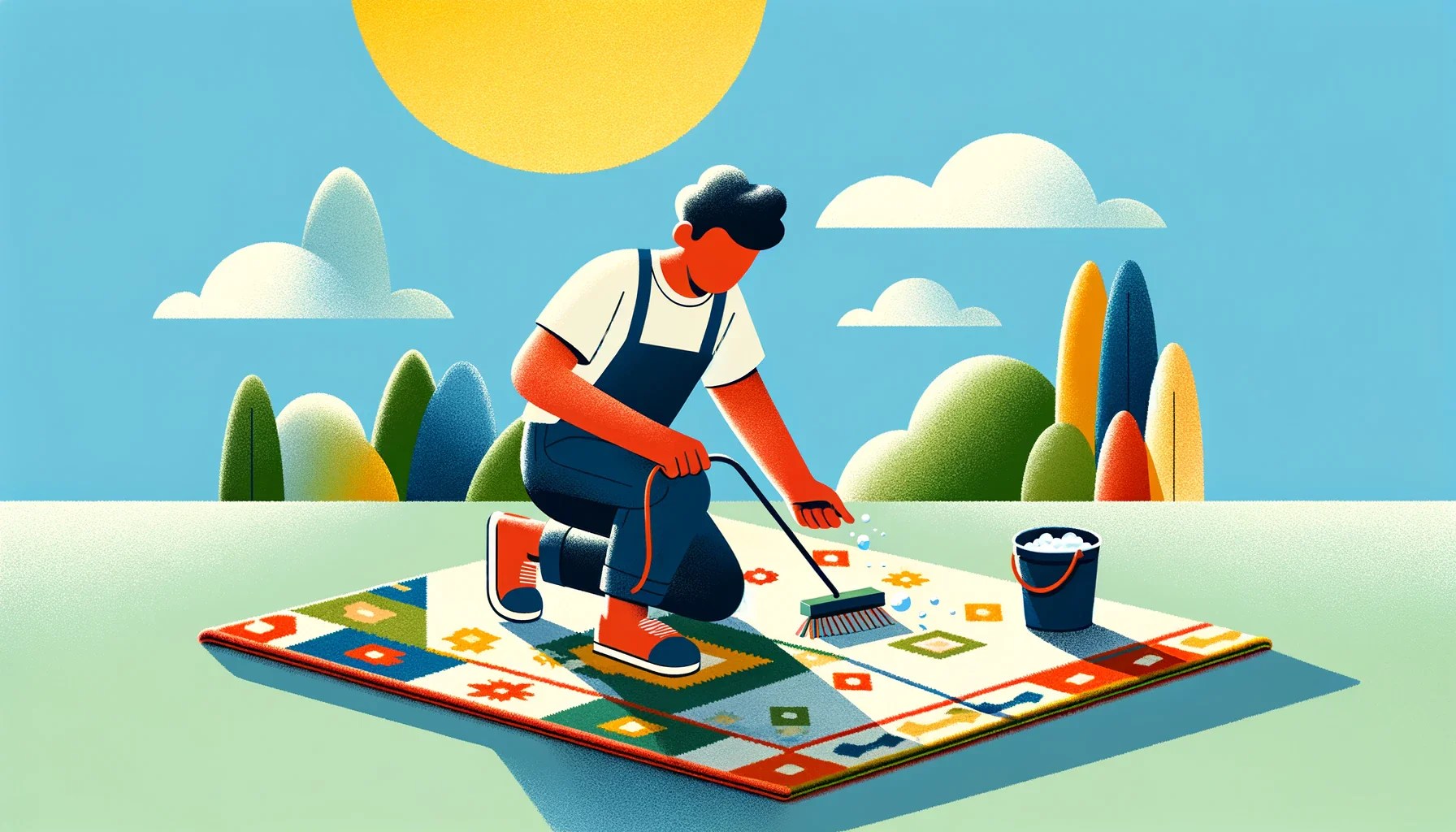 How to Clean a Large Area Rug A Detailed StepbyStep Guide Lany Space