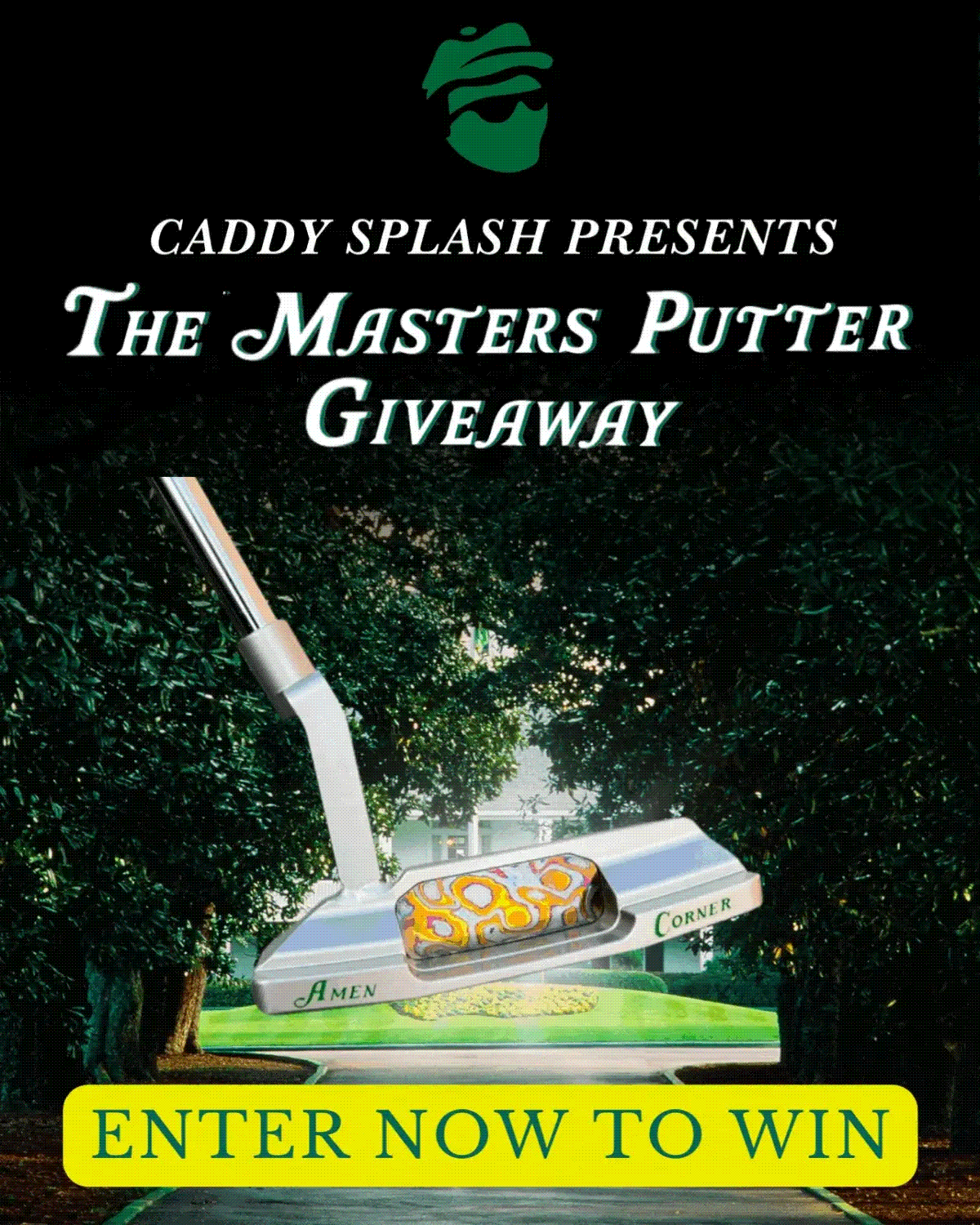 Augusta Putter Giveaway Caddy Splash x Embrace Putters 1 of 1 4/4/23