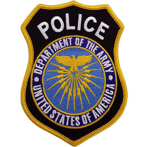 Department of the Army Police Class A Patch (Large) USAMM