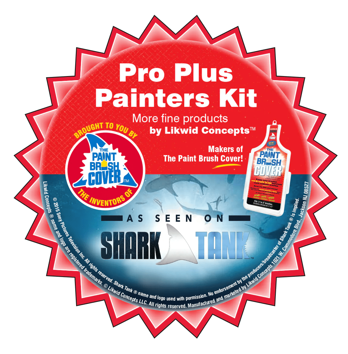 Paint Brush Cover and Paint Roller Cover As Seen On Shark Tank