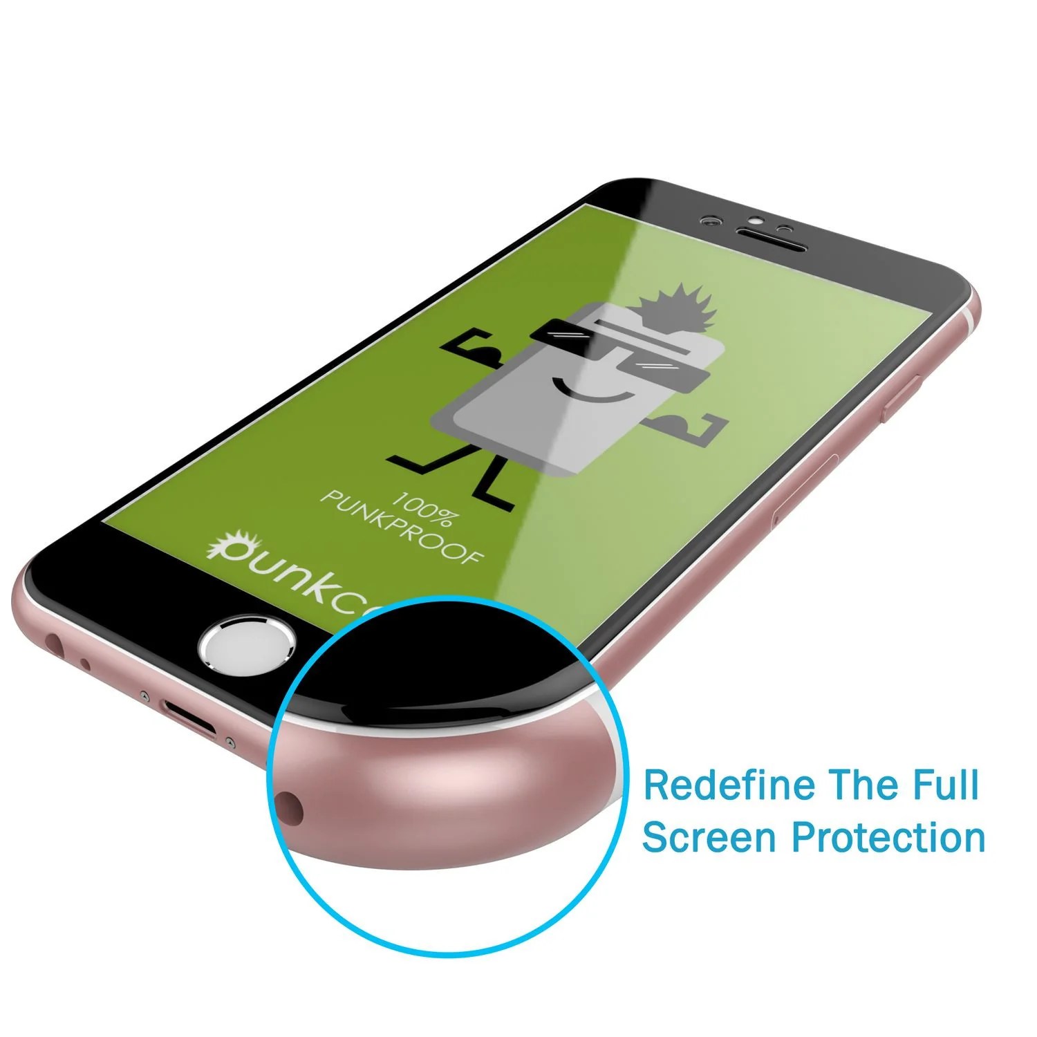 iPhone 6+/6s Plus Black Screen Protector punkcase