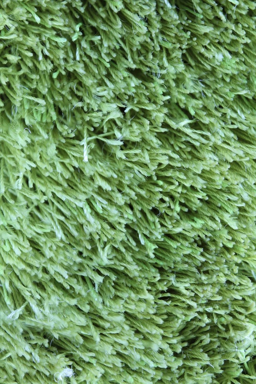Handmade Lime Green Solid Soft & Fuzzy Shag Area Rug Rug Addiction
