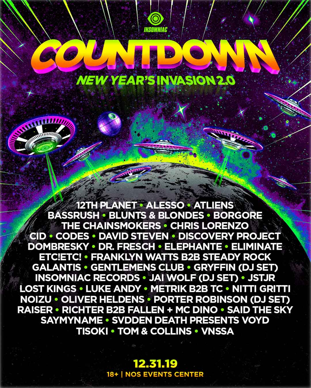 Where to Rave for New Year's Eve 2019
