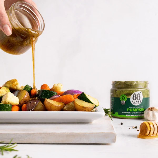 Honey Garlic Vegetable Glaze 88 Acres