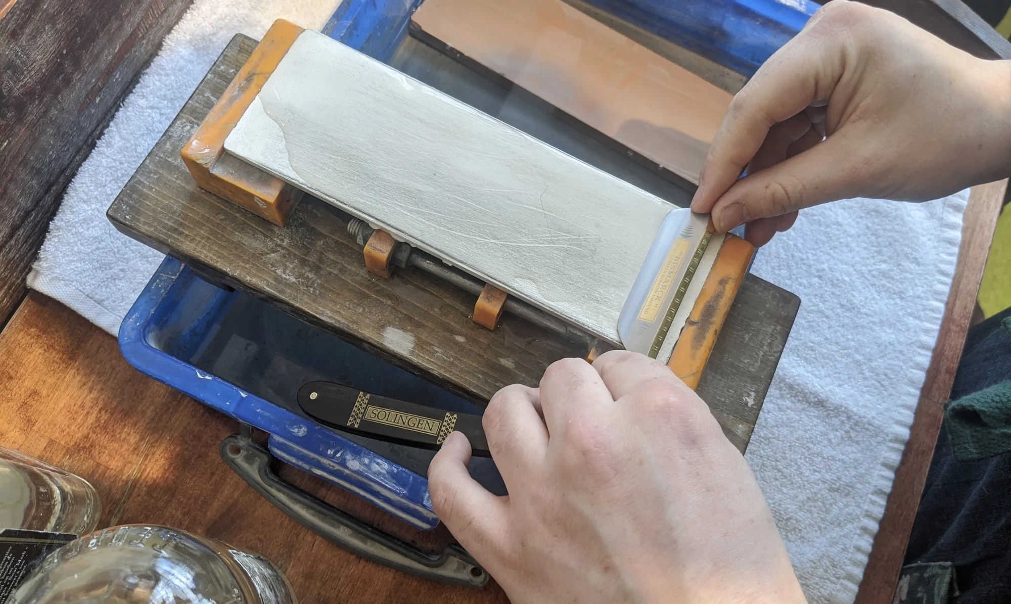 How to Hone/ Sharpen Your Straight Razor by Hand by Nathan Gareau