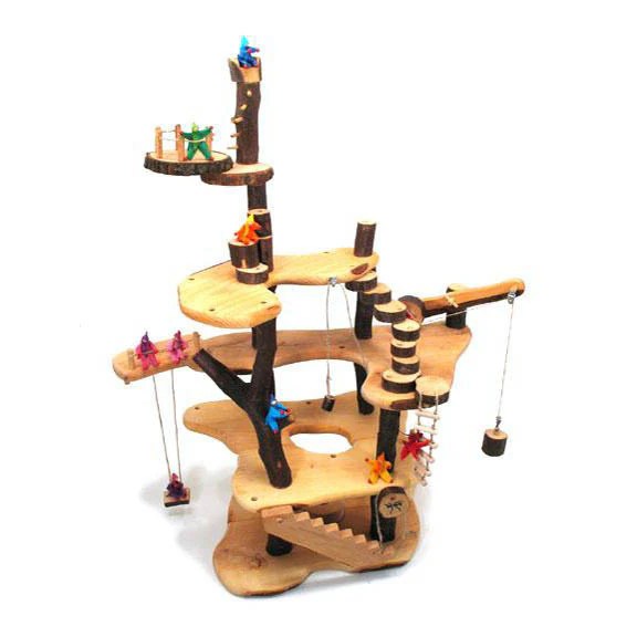 Wooden Treehouse Dragonfly Toys