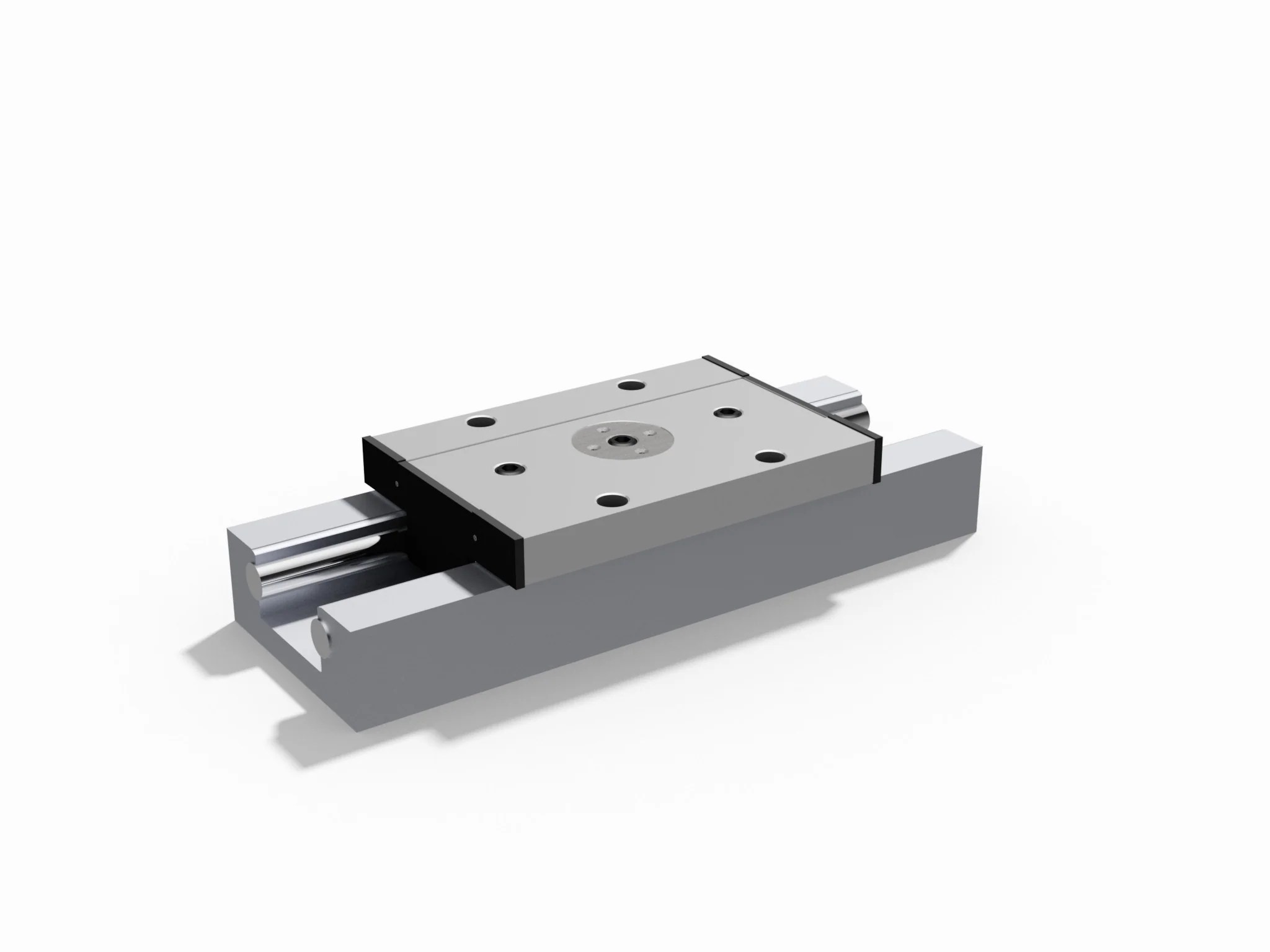 Heavy Duty Linear Bearing Slide Rails Firgelli Industrial Actuators