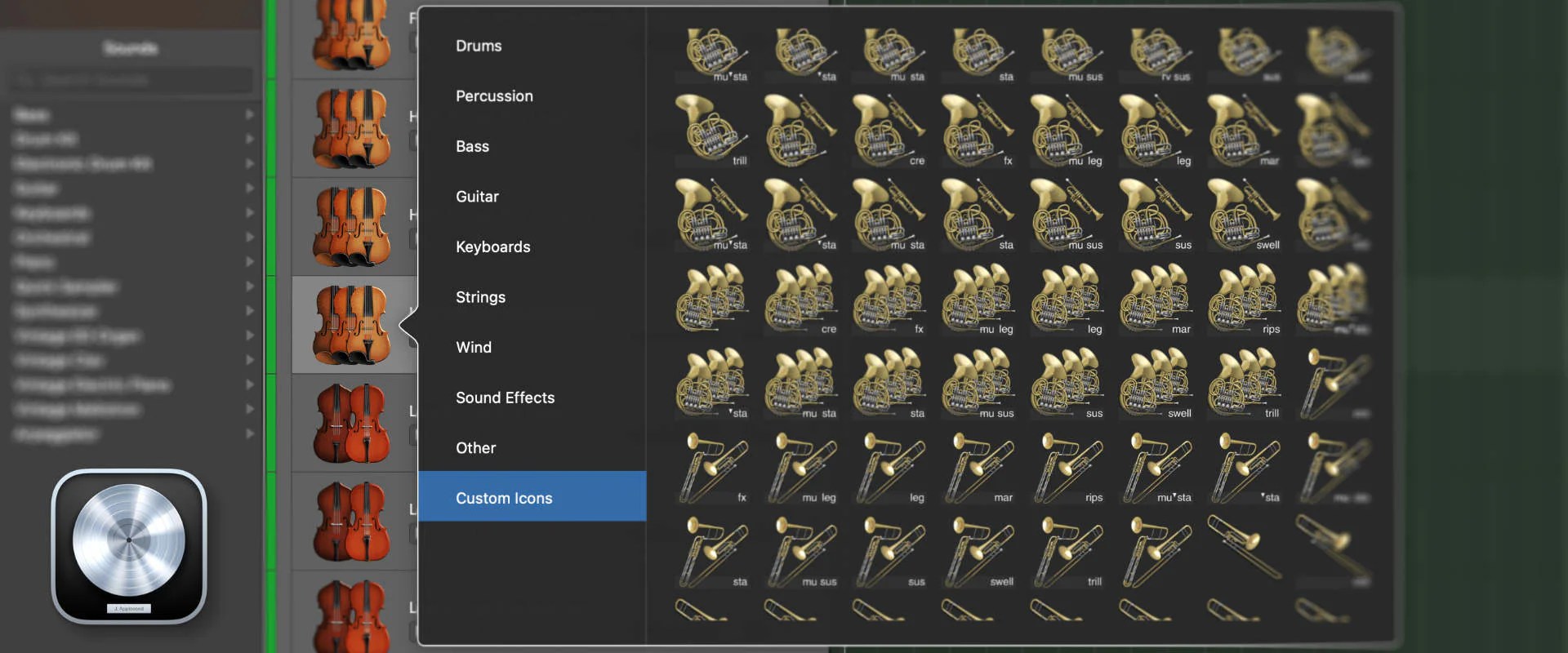 Cubase Track Icons / Orchestral Complete 🎺 PoundSound