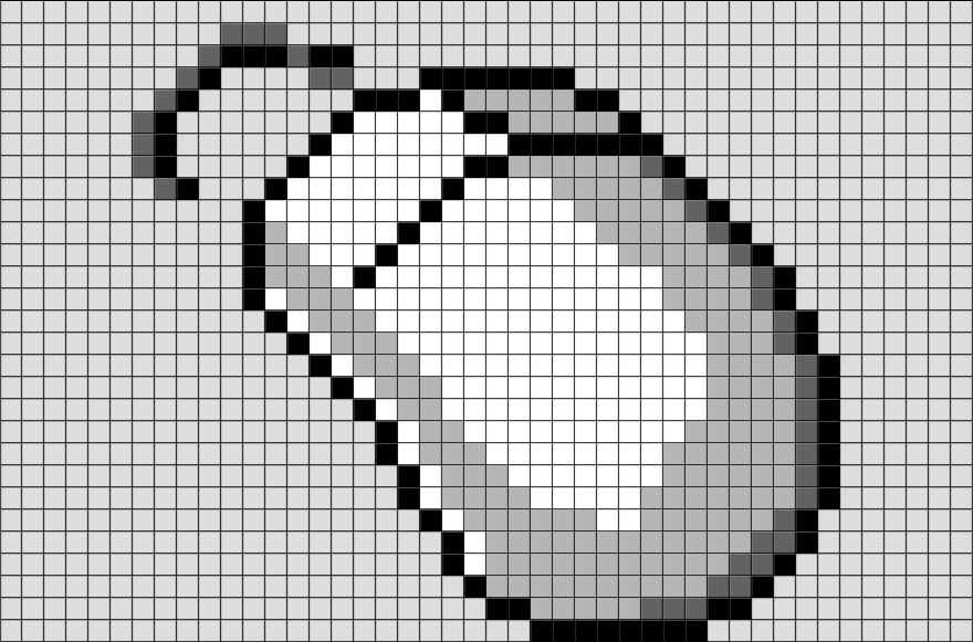 Computer Mouse Pixel Art BRIK
