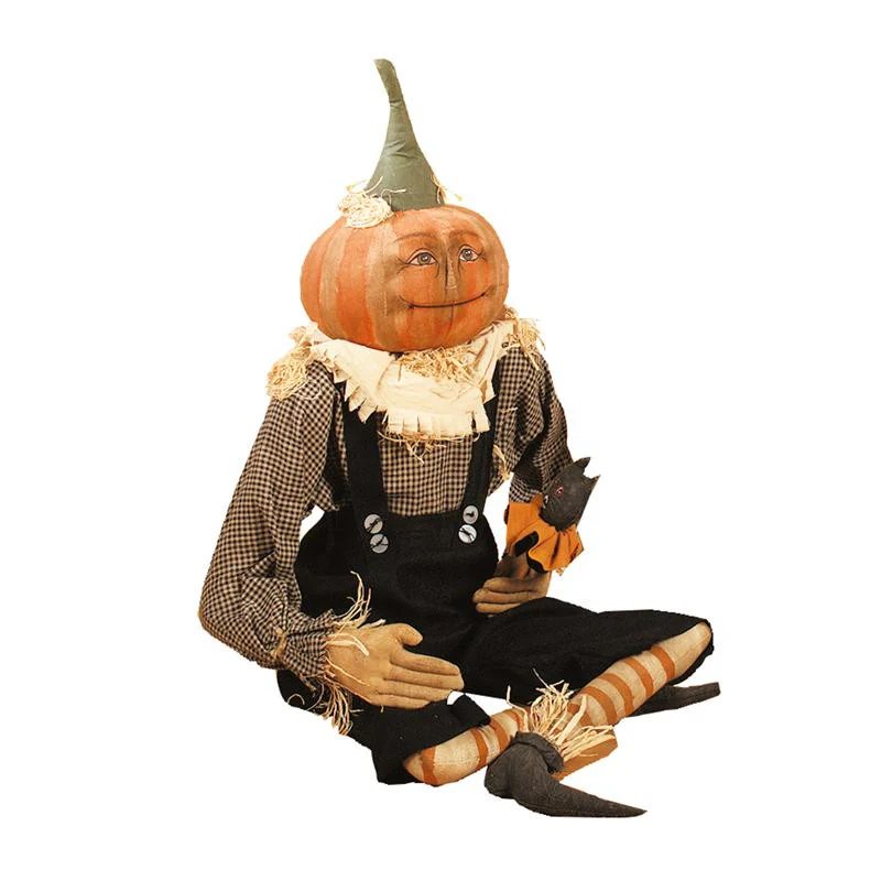 Britches Pumpkin Head Cloth Doll Joe Spencer