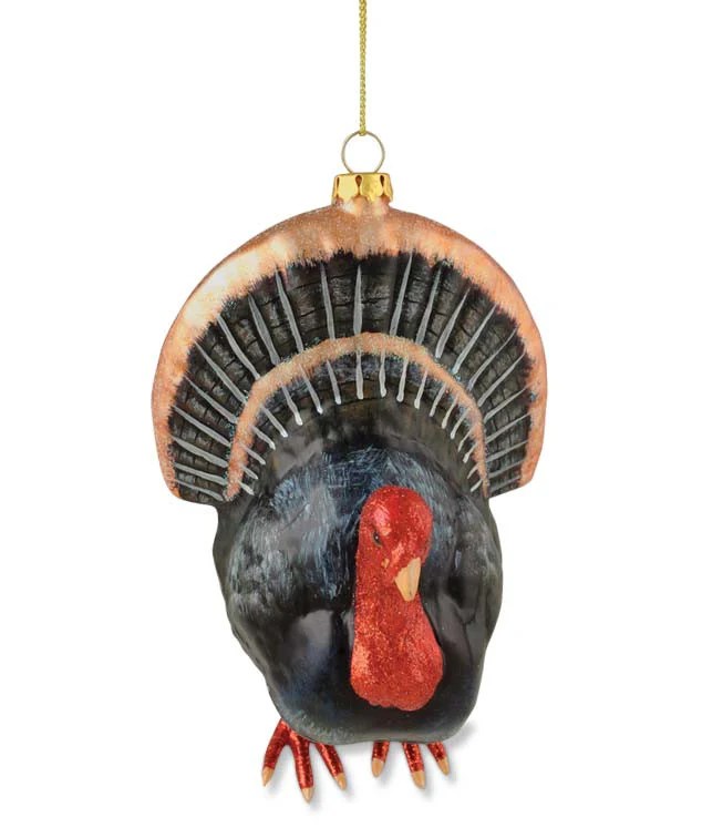 Glass Turkey Ornament Bethany Lowe