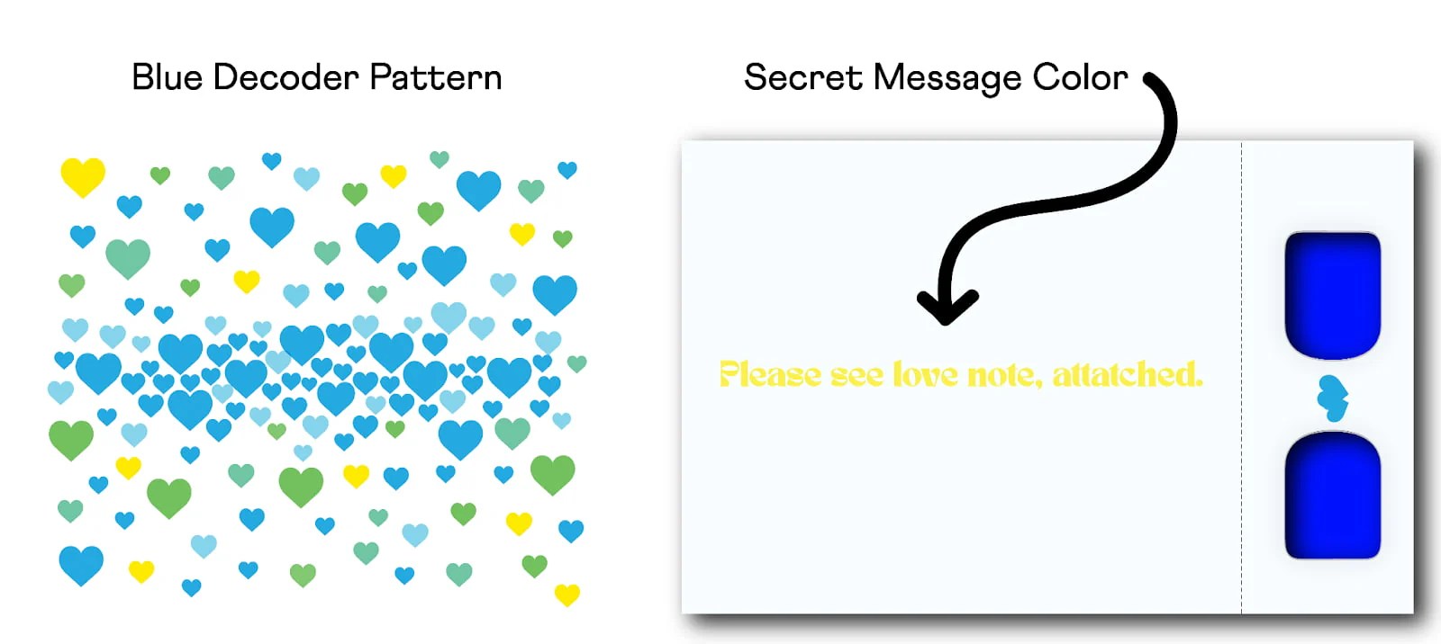 Secret Message Glasses Decoder Glasses Rainbow Symphony Rainbow