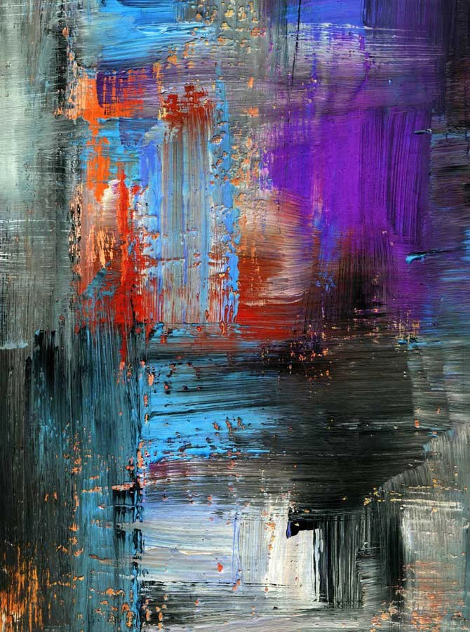 Abstract Paint Blue Backdrop 148 Backdrop Outlet
