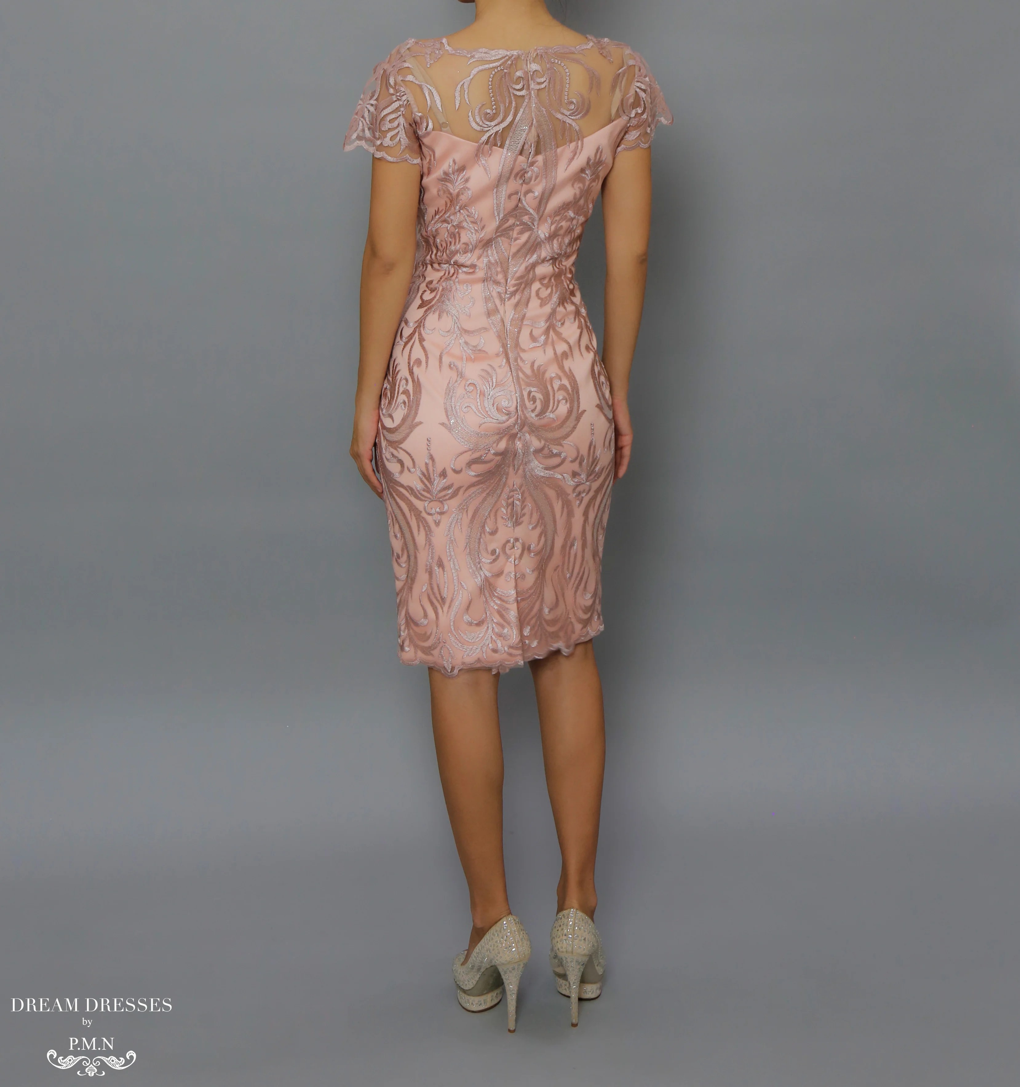 Knee Length Mother Of The Bride Dress Camilla Dream Dresses By P M N
