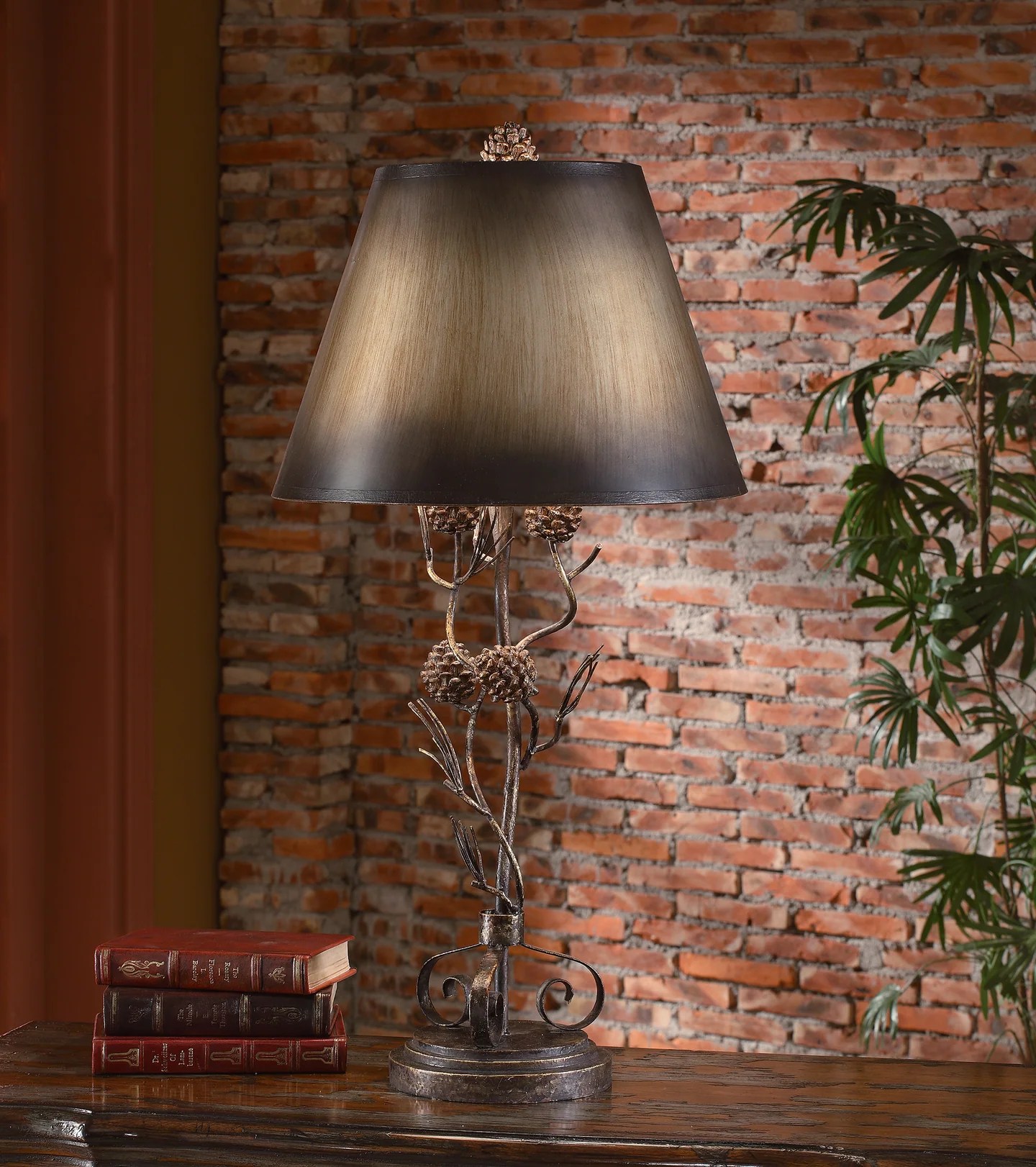 Iron Twig Table Lamp The Rustic Furniture Store