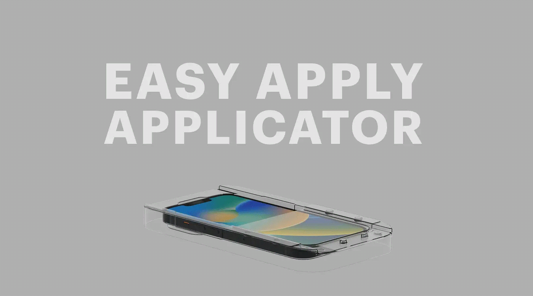 Easy Apply Screen Protector Applicator