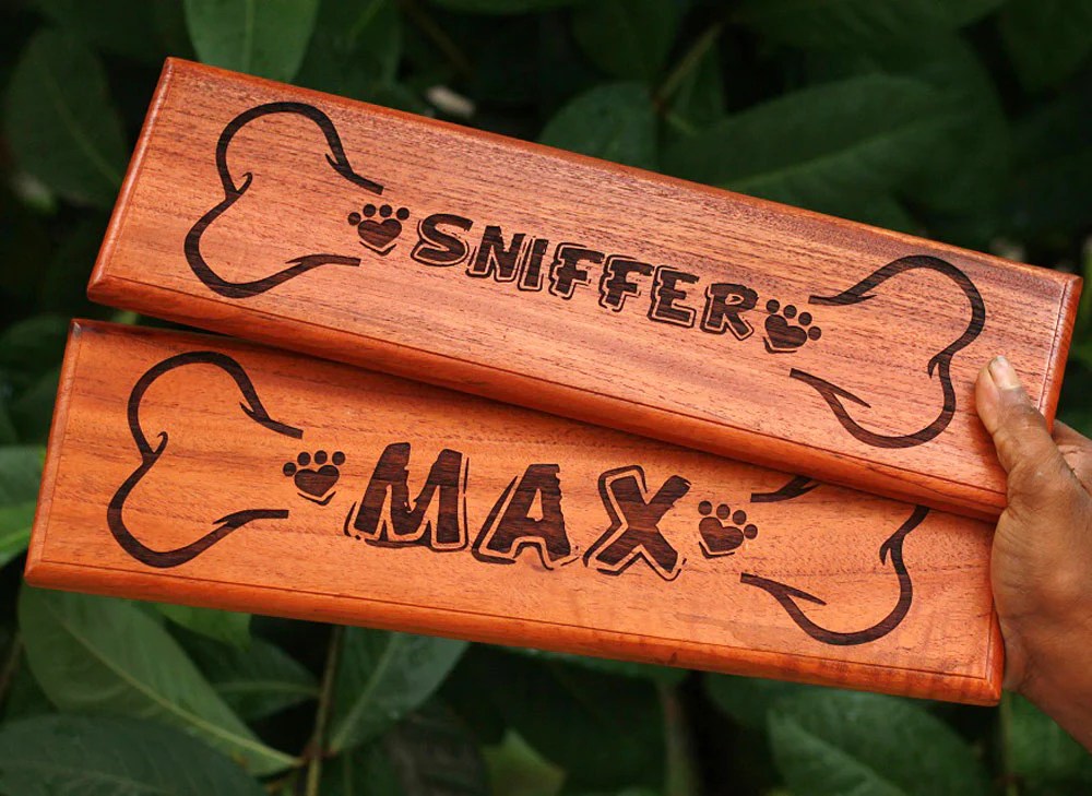 Custom house name plates & room signs your home needs! woodgeekstore