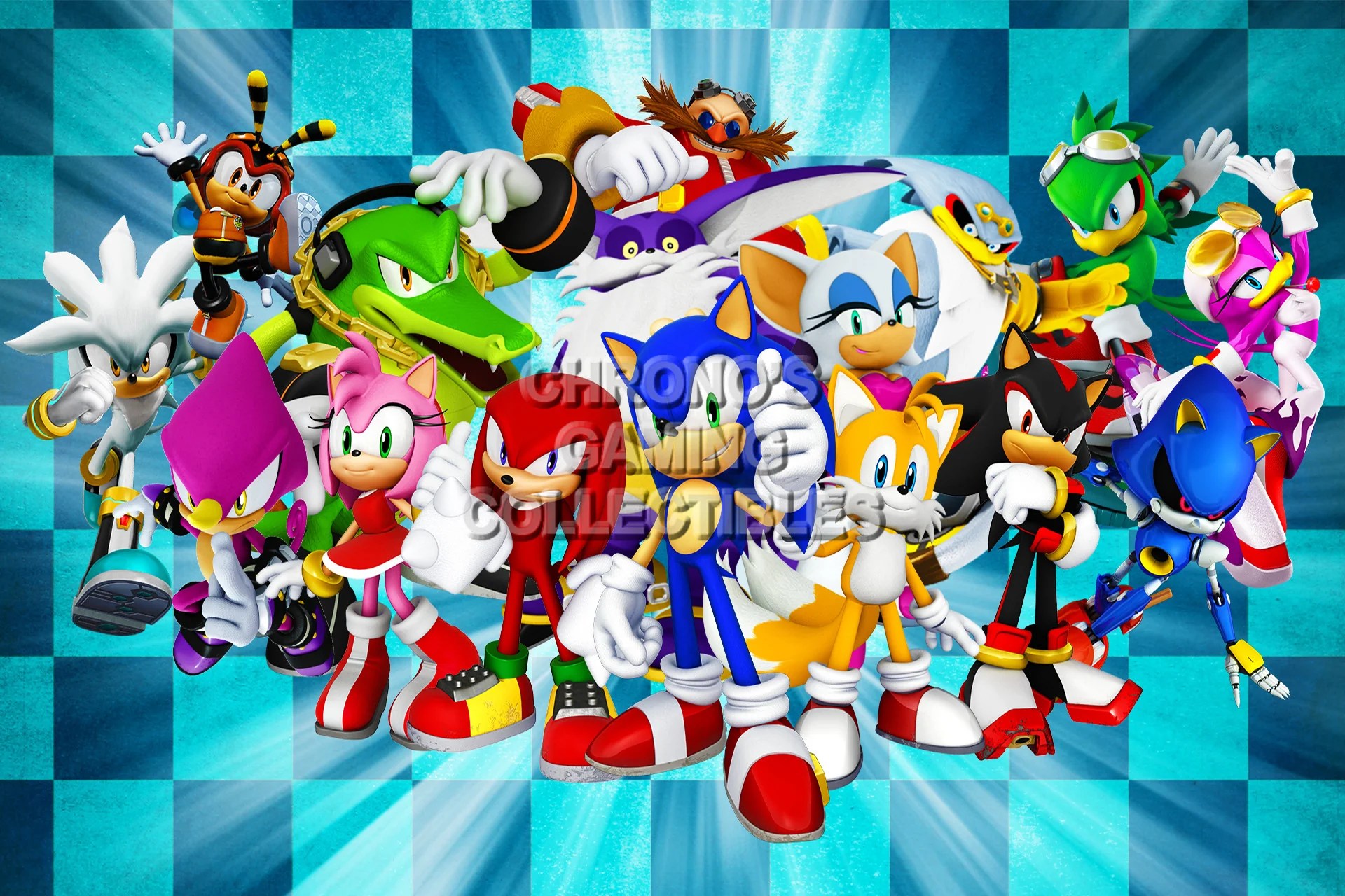 Sonic Video Games Poster CGCPosters