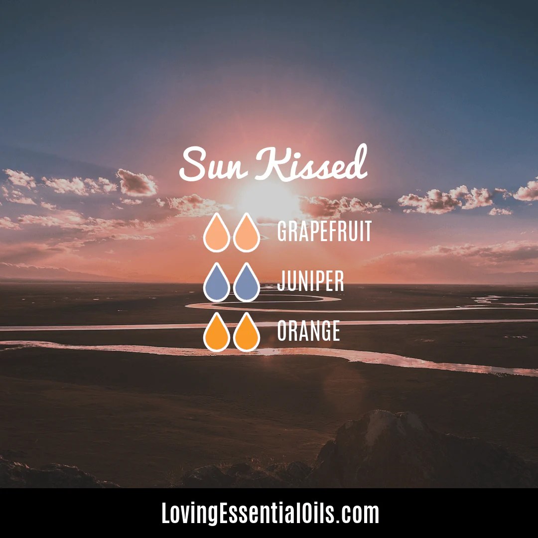 Sun Kissed Essential Oil Diffuser Blend For Uplifting Loving