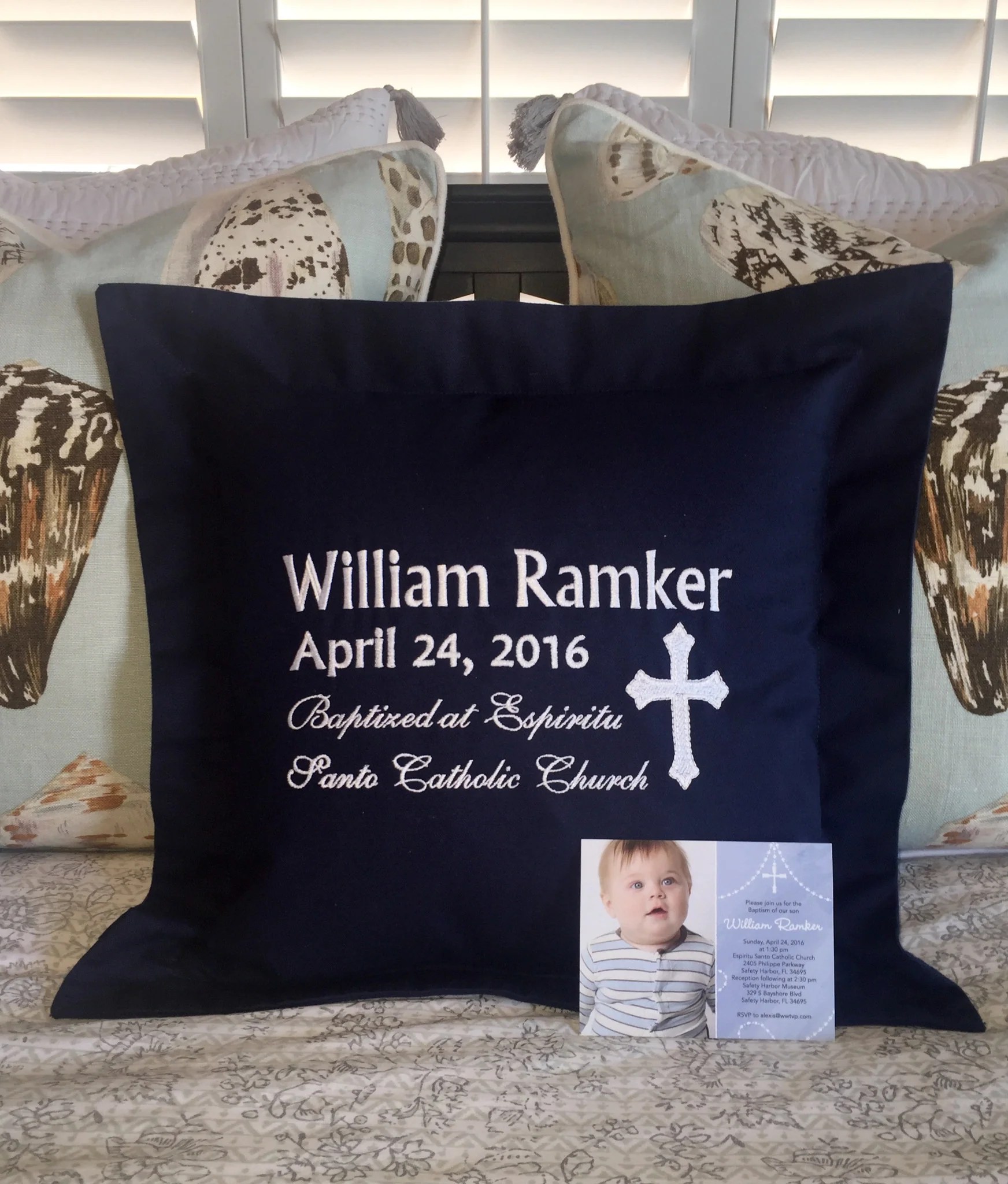 Personalized Embroidered Pillow Gifts Forever Pillows