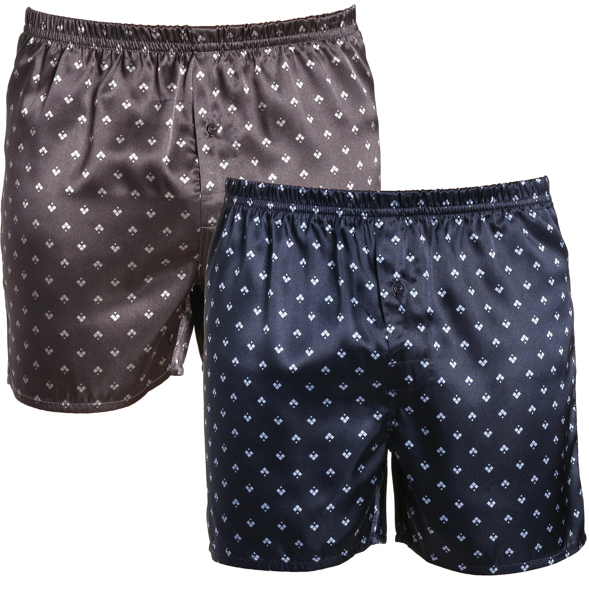 Men's Satin Boxers (2Pack) Noble Mount