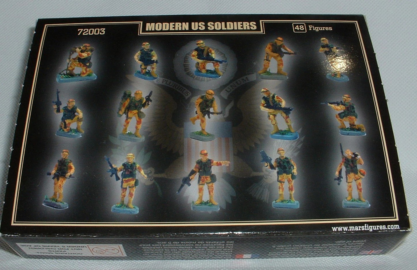 MARS 72003 MODERN U.S. SOLDIERS. 1/72 SCALE AMERICAN INFANTRY. US USA