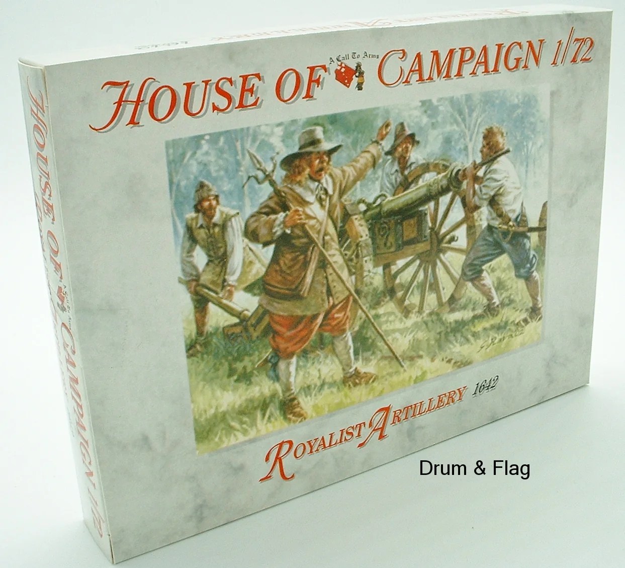 A CALL TO ARMS 59 ROYALIST ARTILLERY ENGLISH CIVIL WAR 1642. 1/72 Sca