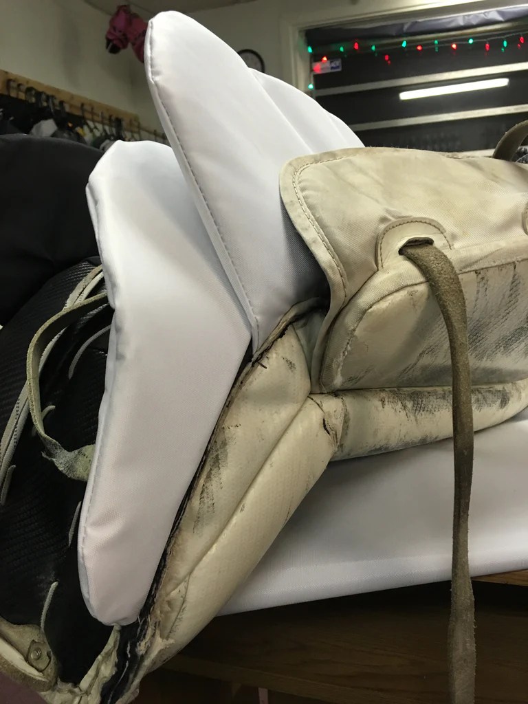 Goalie Pad Calf Wrap and Skate Wrap Repairs Fix My Gear by SGT Sports