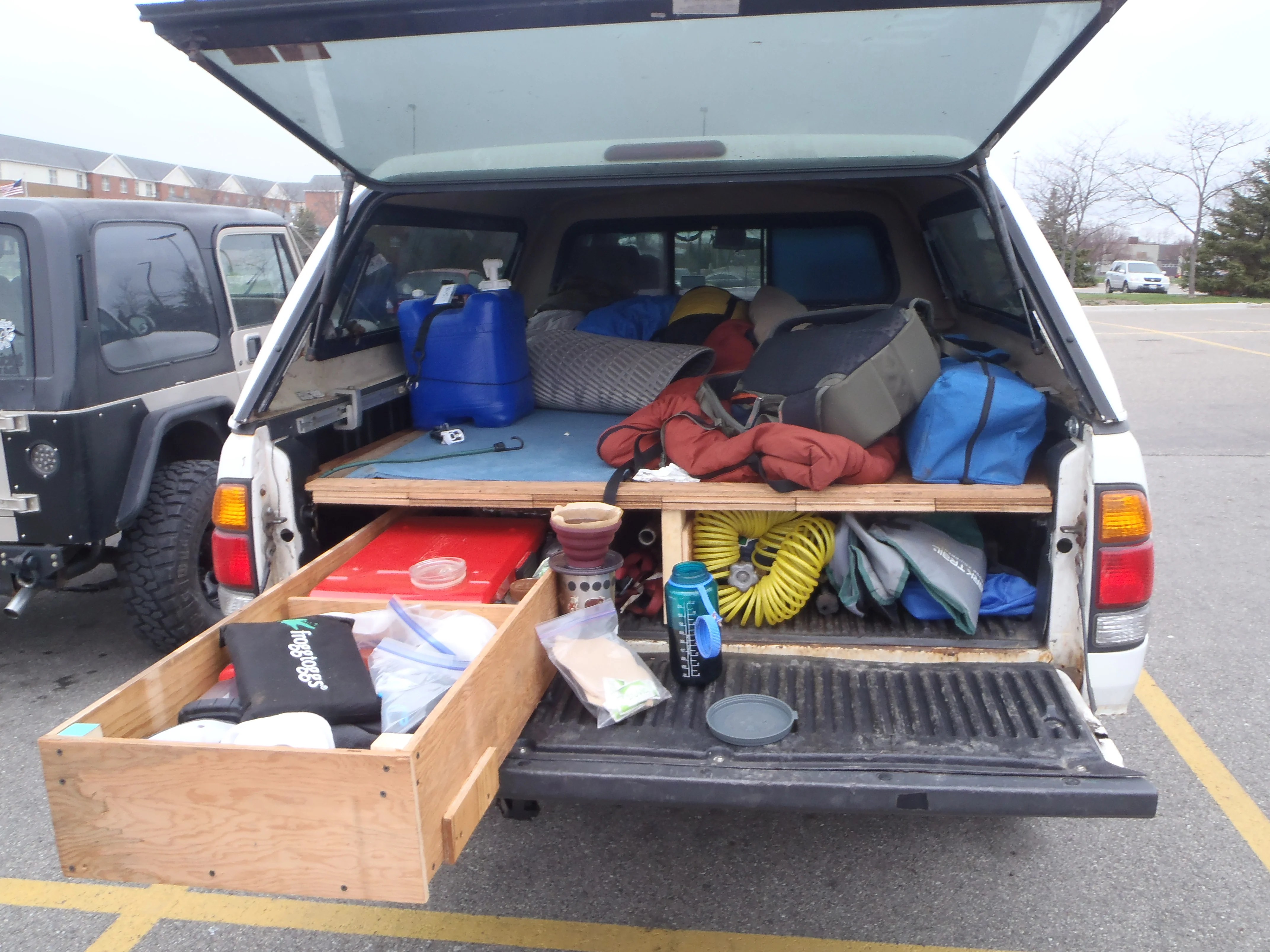 Easy Sleeping Platform for Truck Bed Highpoint Outdoors