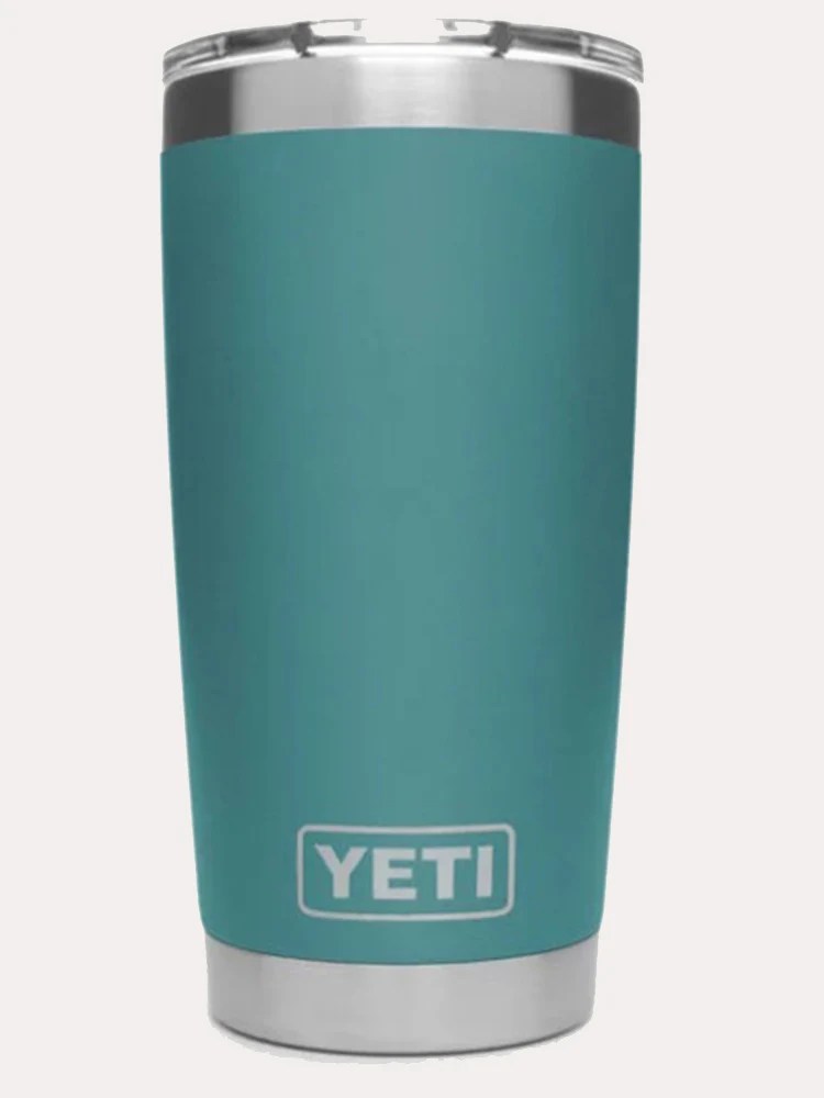 Yeti Coolers Rambler 20 oz Tumbler River Green Saint Bernard