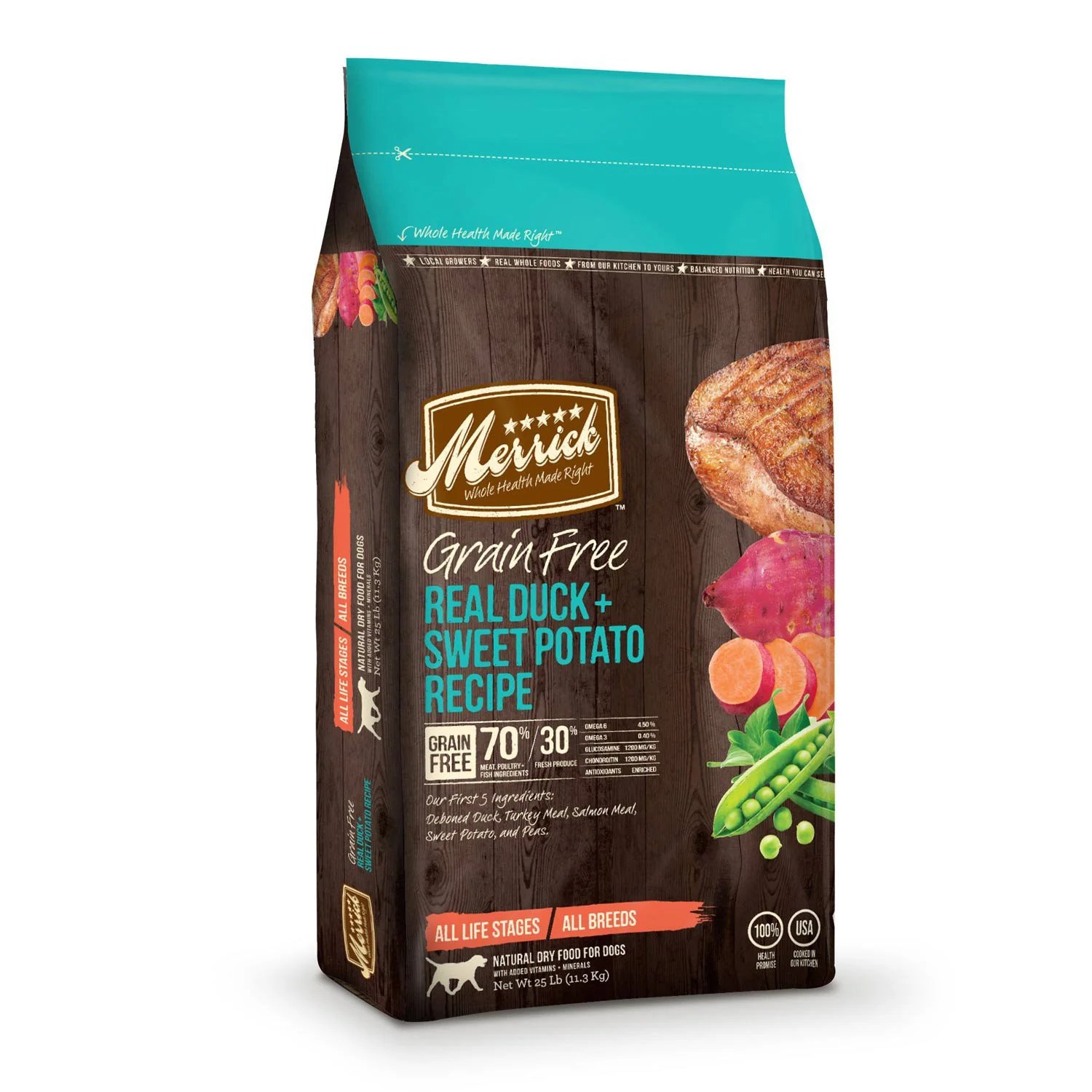 Merrick Grain Free Adult Duck Dog Food Wooftown.ca