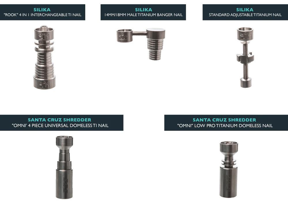 What's The Difference Between Titanium and Quartz Nails? DankStop
