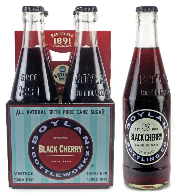 Boylan Black Cherry Soda 4Pack White Horse Wine and Spirits