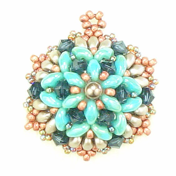 Mini bead kit Royal Charm Pendant The Freckled Pear