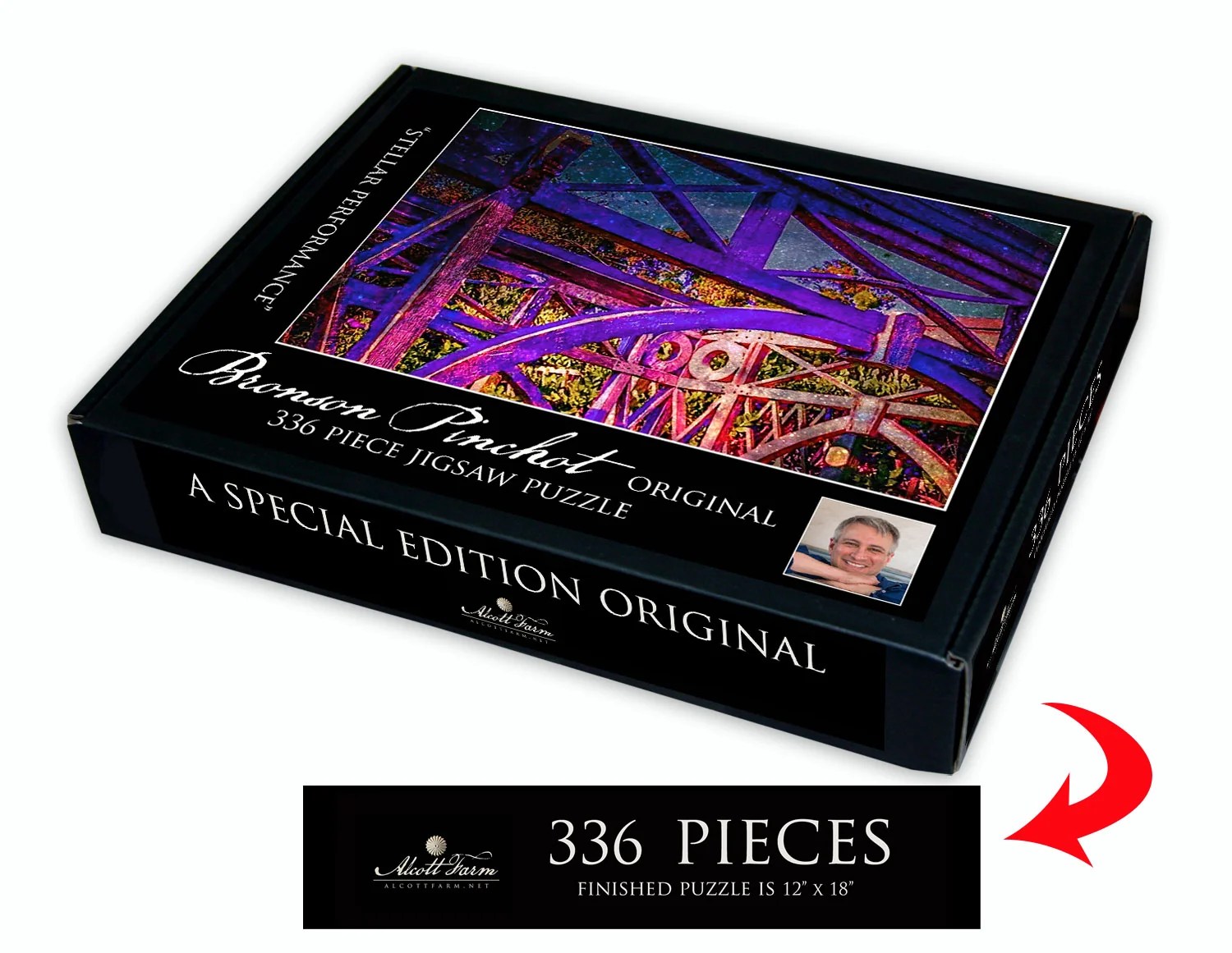 Jigsaw Puzzle Bronson Pinchot Original Artwork "Stellar Performance